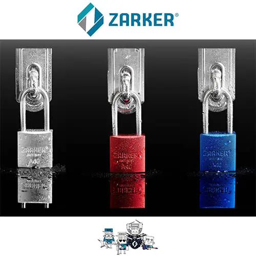 Zarker - A-Series Rustproof Aluminum Padlock 1