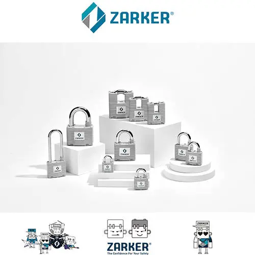 Zarker - N-Series Steel Padlock 1
