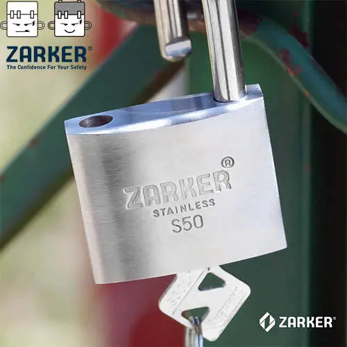 Zarker - S-Series Rustproof Stainless Padlock 1