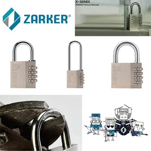 Zarker - X-Series Premium Dial Padlock 1