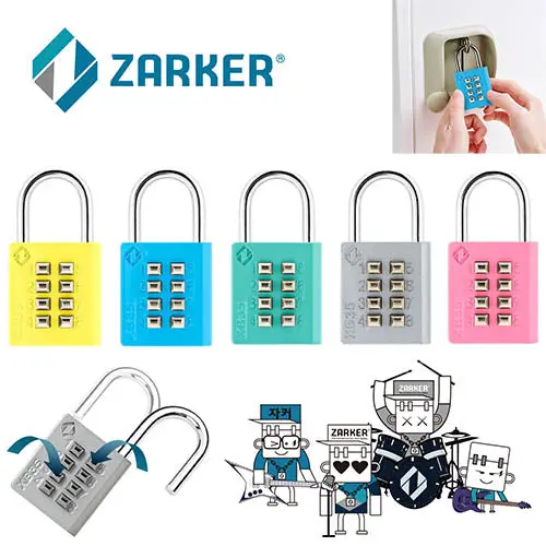 Zarker - Xb-Series Button Padlock 1