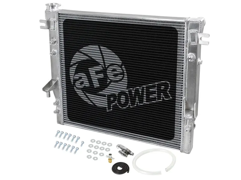 Afe Bladerunner Street Series Tube & Fin Aluminum Radiator 07-18 Jeep Wrangler (Jk) V6-3.6L/3.8L 1