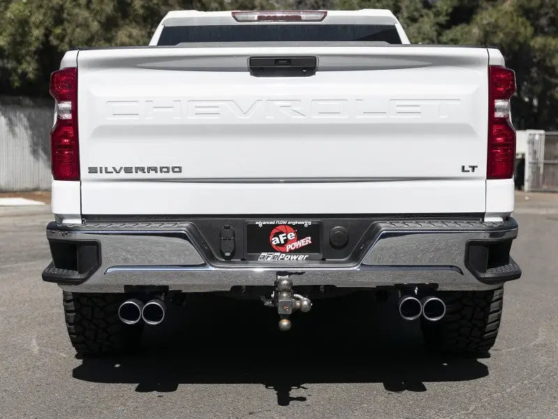 Afe Power Gemini Xv Cat-Back Exhaust – 2019–2021 Gm Silverado/Sierra 1500 V8 With Black Tips & Exhaust Cutout 2