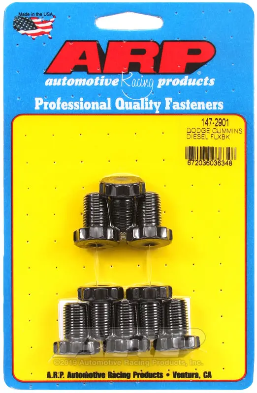 Arp Flex Plate Bolt Kit For Dodge Cummins Diesel – 8-Bolt High-Strength Hardware 1