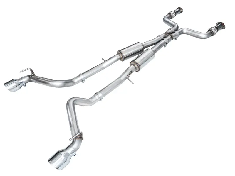 Awe Track Edition Cat-Back Exhaust For 2023 Nissan Z (Rz34 Rwd) With Chrome-Silver Tips 1