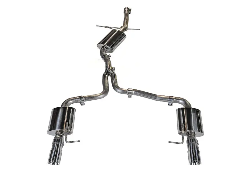 Awe Tuning Dual-Outlet Diamond Black Exhaust For Audi A4 Allroad B8.5 Touring Edition 1