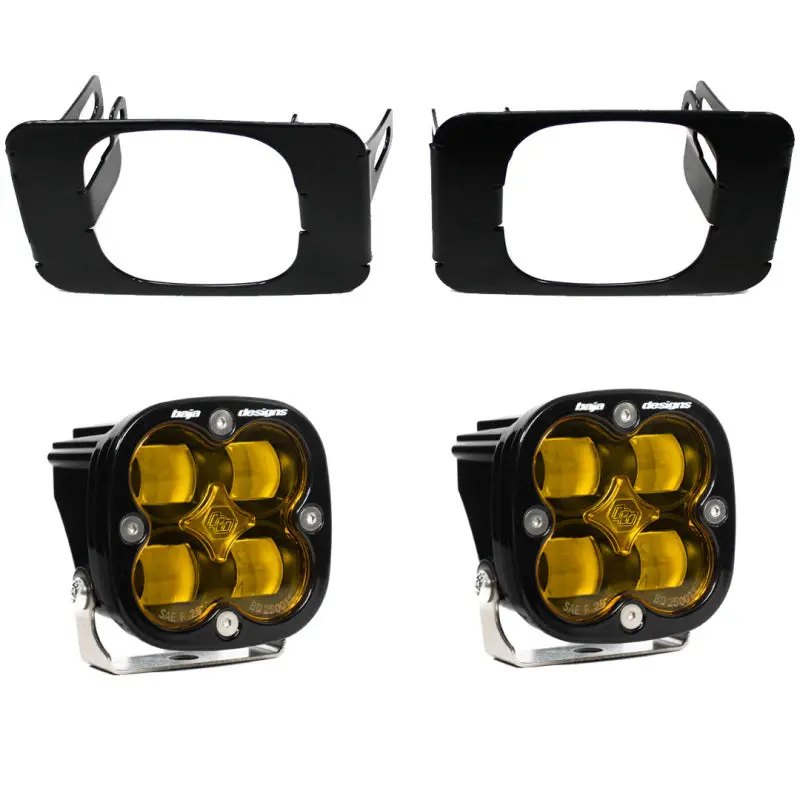 Baja Designs Amber Fog Light Kit – Optimized For 2017–2018 Ford F-150 Super Duty 1