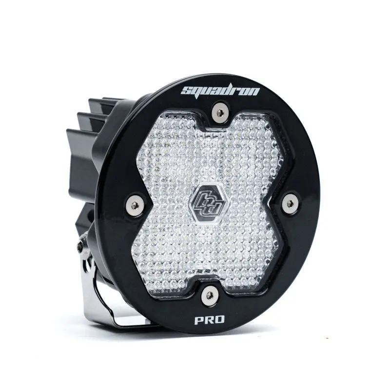 Baja Designs Squadron-R 2.0 Pro Led Work Light – Single Unit, 2.0" Round, High-Output Scene/Work Lighting 1