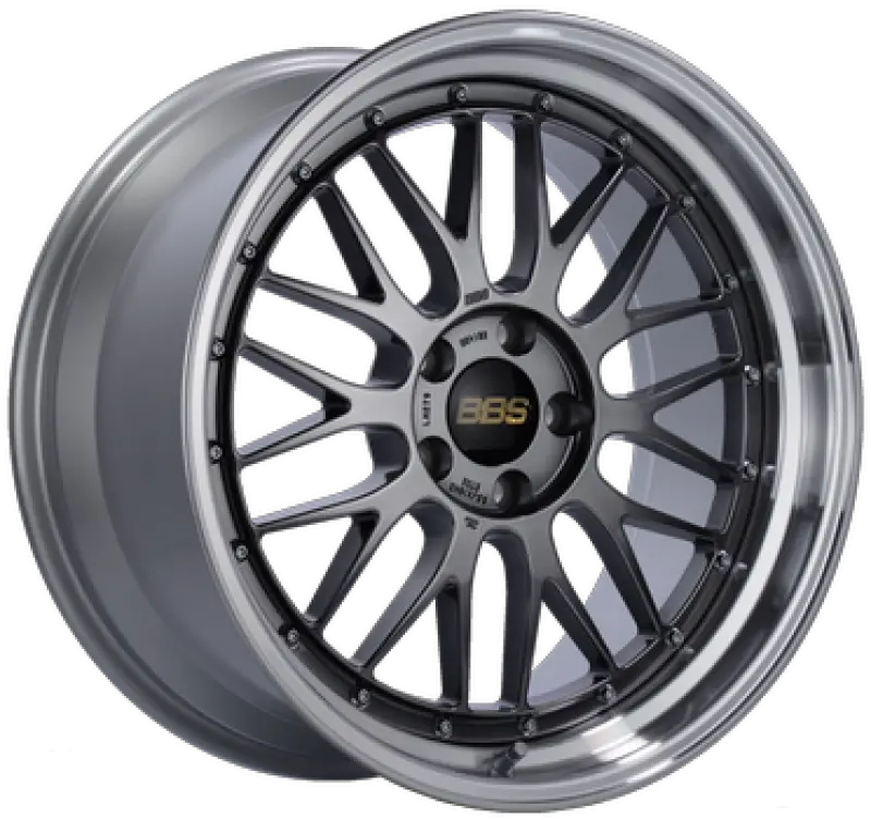 Bbs Lm 19X10 5X114.3 Et40 Diamond Black Center / Machined Lip Wheel -82Mm Pfs/Clip Required 1