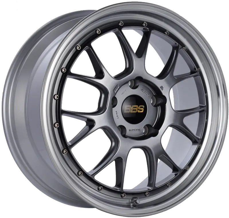 Bbs Lm-R 19X8.5 Inch Alloy Wheel – 5X130 Bolt Pattern, Et55 Offset, 71.6Mm Center Bore, Diamond Black Face With Diamond-Cut Lip 1