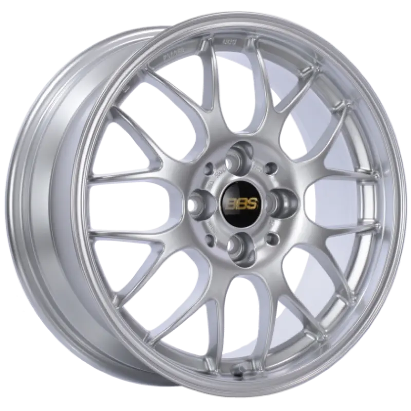 Bbs Rg-R Diamond Silver Forged Alloy Wheel – 18×9.5", 5×120, Et33, Requires 82Mm Hub Centric Ring 1