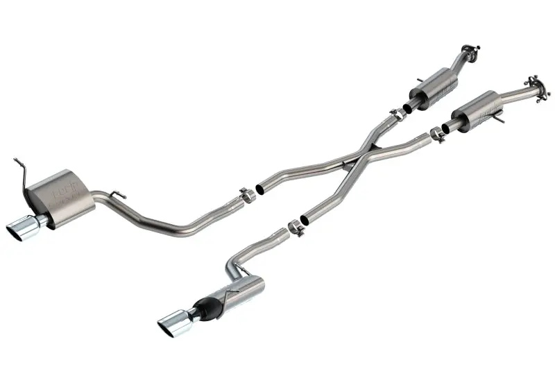 Borla S-Type Cat-Back Exhaust System For 2014–2020 Jeep Grand Cherokee 3.6L V6 (2Wd/4Wd) 1