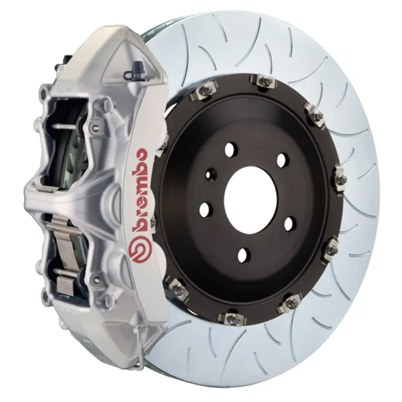 Brembo 17+ Lc500/18+ Ls500 Front Gt Bbk 6 Piston Cast 405X34 2Pc Rotor Slotted Type-3-Silver 1