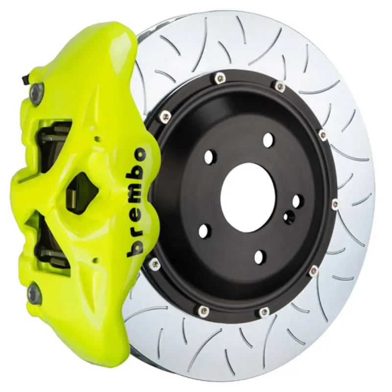 Brembo Gt Big Brake Kit – Rear 4-Piston Calipers With 380X28Mm Two-Piece Slotted Rotors For 2014+ Maserati Ghibli S & S-Q4 1