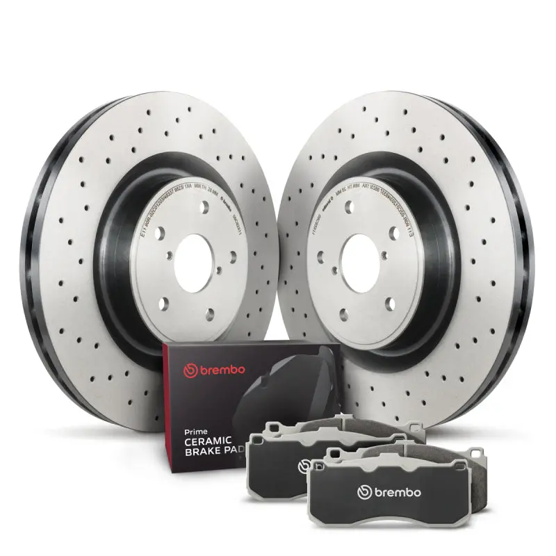 Brembo Original Equipment Front Disc Brake Replacement Kit 1