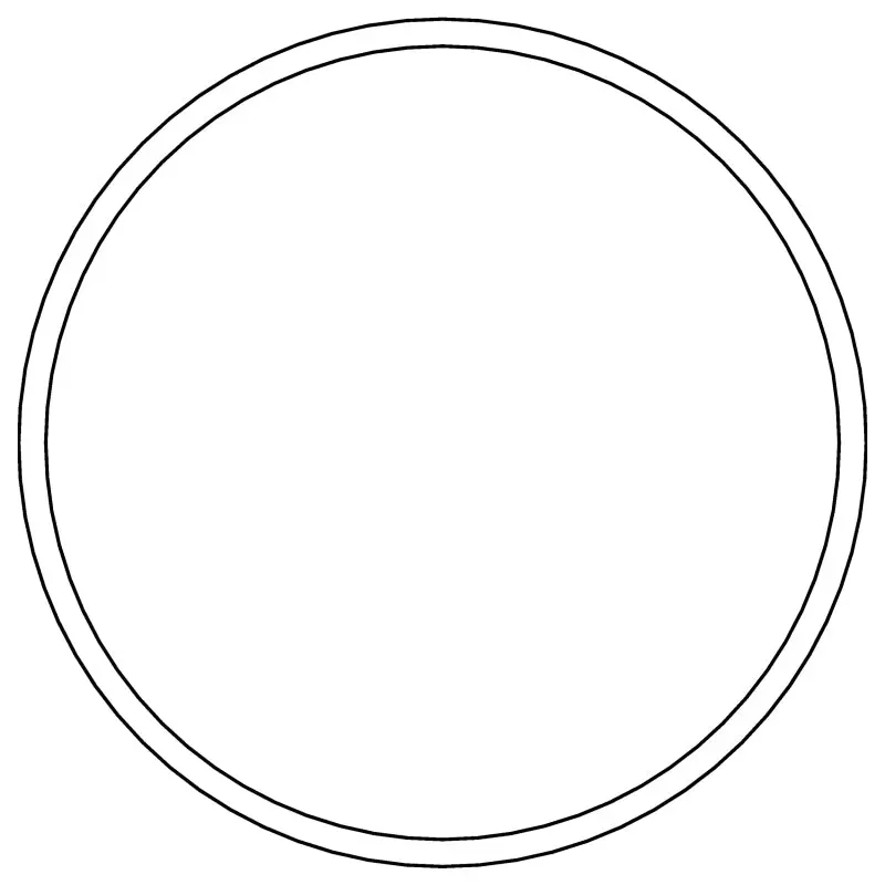 Cometic Holley 4500 Dominator Fiber Air Cleaner Gasket – 0.060" Thickness, 7.3125" Diameter 1