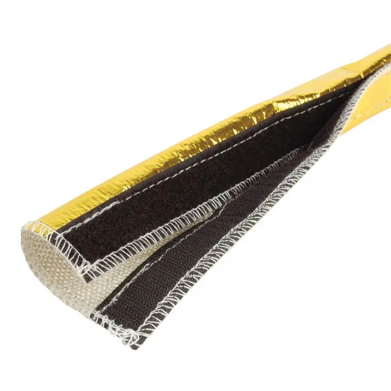 Dei Gold Heat Shroud – Flexible Sleeve For 0.5–1.25-Inch Diameter Pipes, 3-Foot Length 1