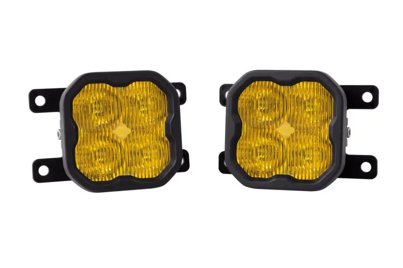 Diode Dynamics Ss3 Sport Abl Fog Light Kit – Yellow Sae-Compliant Output 1