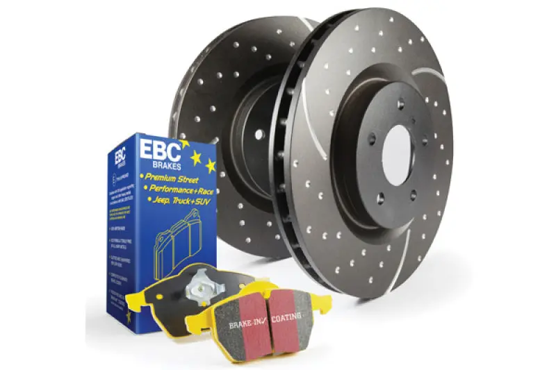 Ebc S5 Brake Kit – Yellowstuff High-Performance Pads With Gd Drilled Rotors 1