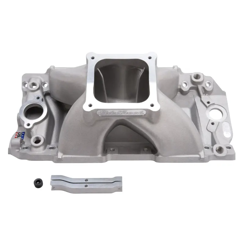Edelbrock Super Victor Ii Tall-Deck Intake Manifold For Chevrolet Big Block With Brodix Sr20 Cylinder Heads 1