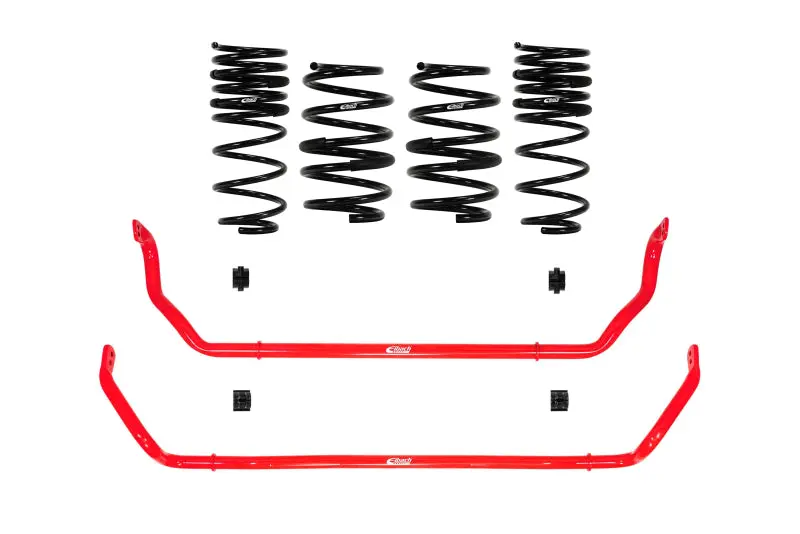 Eibach Pro-Plus Lowering Spring Kit For Ford Mustang Sn95 (1994–1998 Cobra Coupe, Excluding Irs & Convertible) And New Edge (1999–2004 Convertible, 6-Cylinder) 1