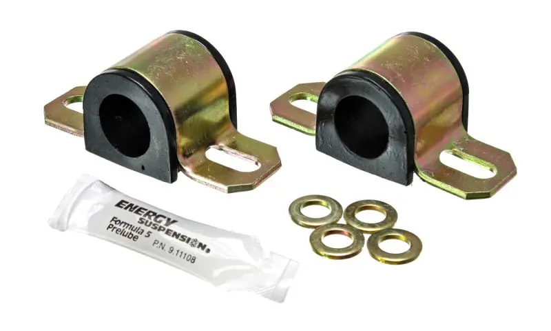 Energy Suspension 21Mm Black Sway Bar Bushing Kit – Non-Greaseable, Universal Fit 1