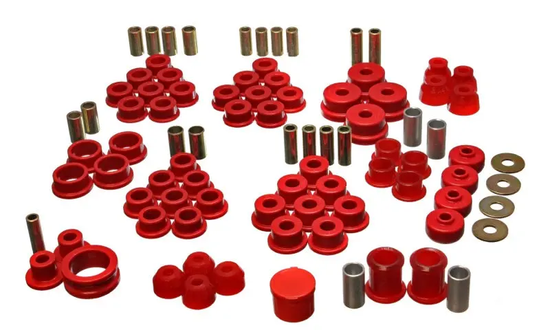 Energy Suspension Hyper-Flex Red Master Bushing Kit For 1984–1995 Chevrolet Corvette 1