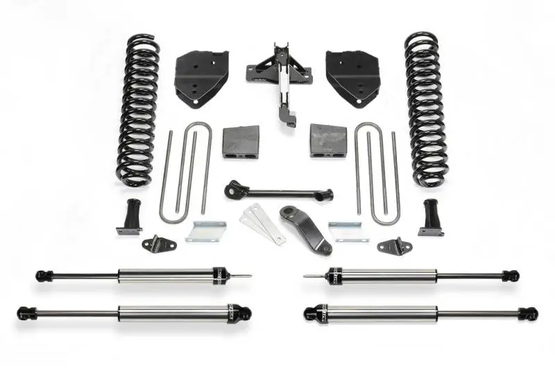 Fabtech 4-Inch Lift System – Basic Kit With Dual-Height Shocks For 2017–2021 Ford F-250/F-350 4Wd Diesel Models 1