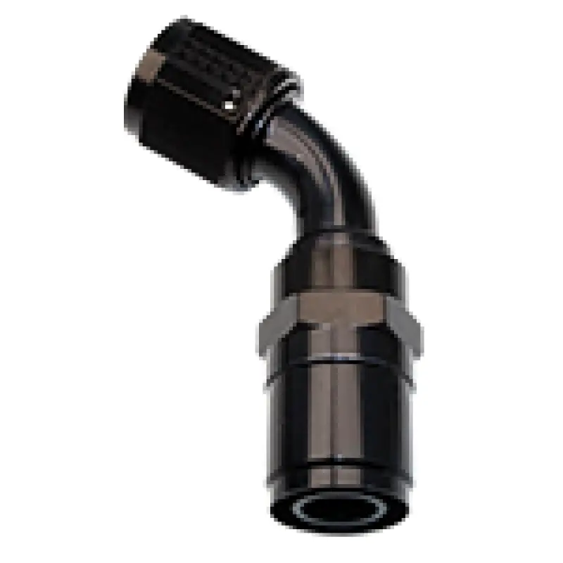 Fragola -6An Race-Rite Crimp-On Hose End – 30-Degree Angle, Stainless Steel 1