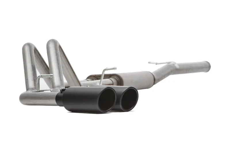 Gibson Black Elite Dual Sport Cat-Back Exhaust System – 2014–2018 Gmc Sierra 1500 Denali 5.3L, 3"/2.25" Tubing 1