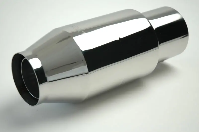 Gibson Marine Stainless Steel Bullet Muffler Pair – 4.5" Inlet, 11" Length 1