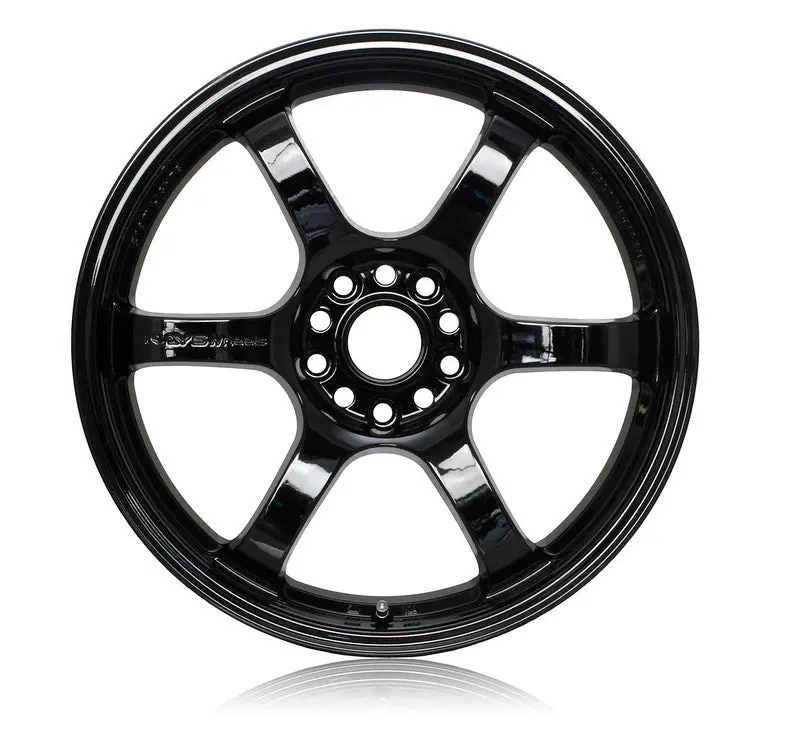 Gram Lights 57Dr Glossy Black Alloy Wheel – 18X9.5In, +12Mm Offset, 5X114.3Mm Bolt Pattern 1