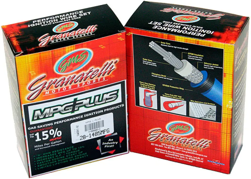 Granatelli Performance Ignition Wires For 1994–1999 Ford Mustang 3.8L V6 1