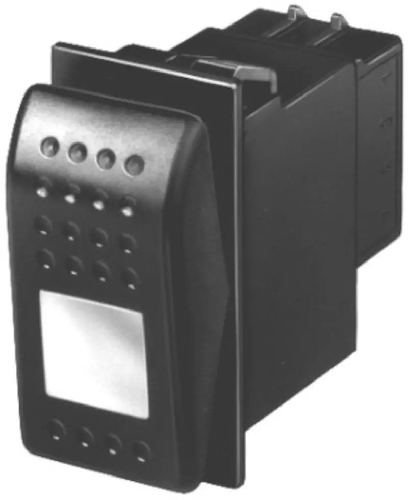 Hella Spdt Rocker Switch – Illuminated, Momentary Or Latching, For Auxiliary Lighting & Accessories 1