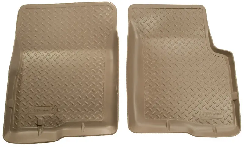 Husky Liners Classic Floor Mats For 2000–2004 Toyota Tundra And 2001–2004 Sequoia – Tan 1
