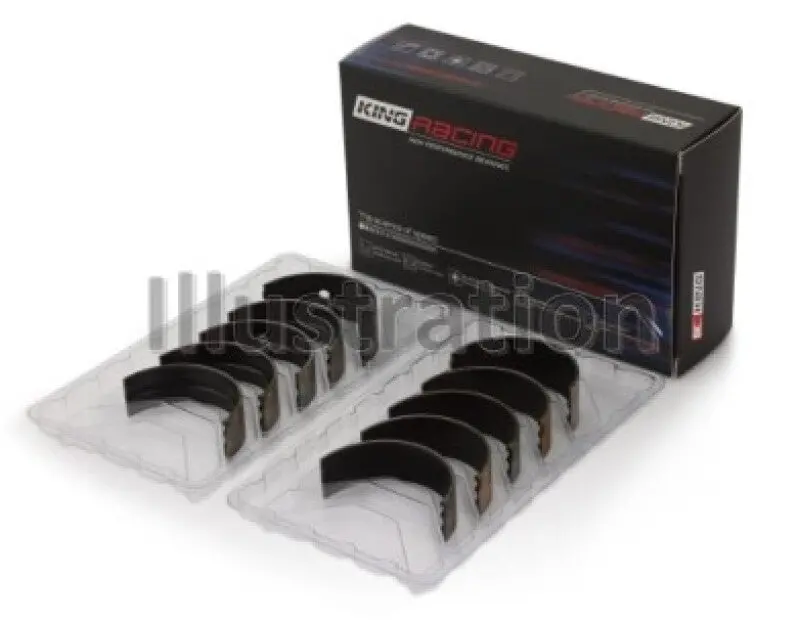 King Engine Bearings Main Bearing Set – Oversize +0.25Mm For Mitsubishi 4G91/4G92/4G93 16-Valve Engines 1