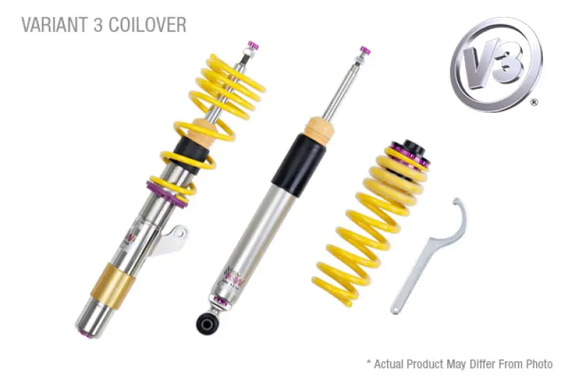 Kw Variant 3 Coilover Kit – Adjustable Damping & Ride Height For Bmw G20 330I Xdrive Sedan With Electronic Dampers 1