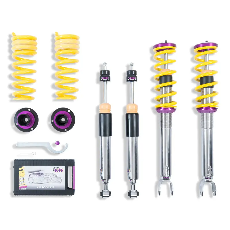 Kw Variant 3 Coilovers – Non-Edc Adjustable Suspension For Mercedes-Benz E300 Sedan (W213) And Coupe (C238), 2Wd Only 1