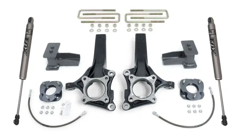 Maxtrac Maxpro Elite Spindle Lift Kit With Fox Shocks – 6.5" Front / 4" Rear For 2009–2013 Ford F-150 2Wd 1
