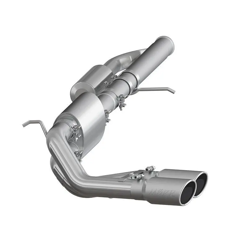 Mbrp Aluminum Cat-Back Exhaust System For 2009+ Chevrolet Silverado 1500 – 3-Inch Pre-Axle, Dual Outlet, 4-Inch Tip 1
