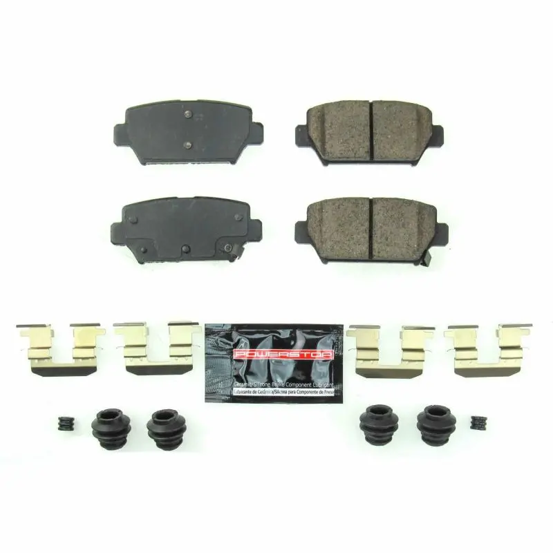 Power Stop Z23 Evolution Sport Brake Pads With Hardware – Rear Axle, For 2019 Mitsubishi Eclipse Cross 1