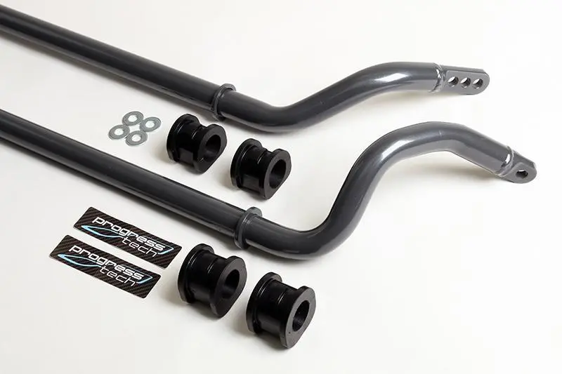 Progress Technology Front And Rear Sway Bar Kit For 2014–2019 Chevrolet Corvette C7 (Front: 32Mm Non-Adjustable Tubular / Rear: 33.3Mm Adjustable Tubular) 1