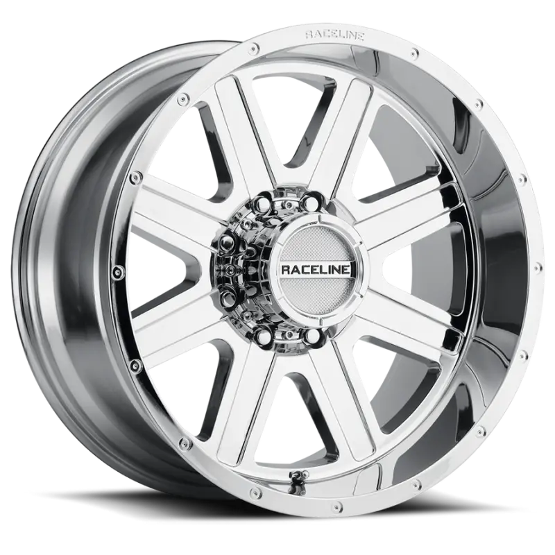 Raceline 940C Hostage 16X8In / 5X114.3 Bp / 0Mm Offset / 78.1Mm Bore - Chrome Wheel 1