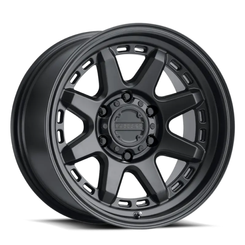 Raceline 947B Scout Wheel – 20X9 Inches, 5X150 Bolt Pattern, Zero Offset, 110.3Mm Center Bore – Satin Black 1