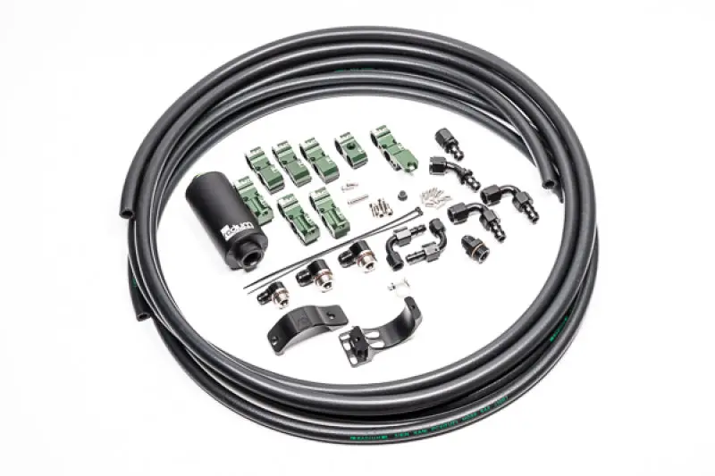 Radium Engineering Fuel Hanger Plumbing Kit – Microglass Filter For Late-Model Nissan Applications 1