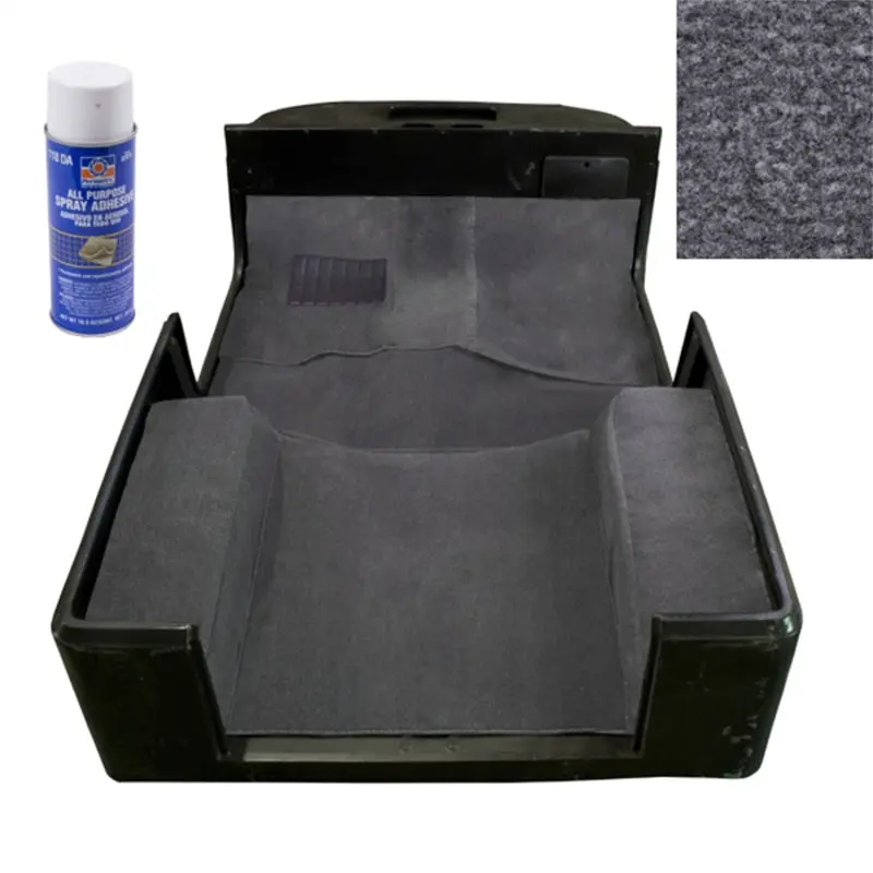 Rugged Ridge Deluxe Gray Carpet Kit With Adhesive For 1997–2006 Jeep Tj 1