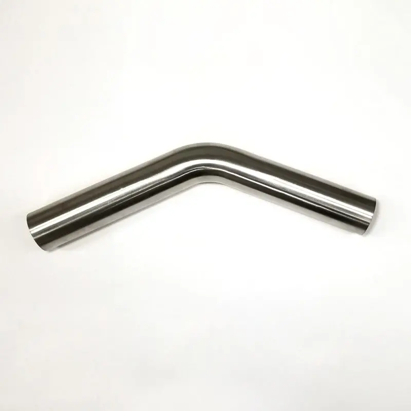 Stainless Bros Mandrel-Bent 45° Elbow: 2.75" Od, 4.125" Centerline Radius, 6.5" Legs 1