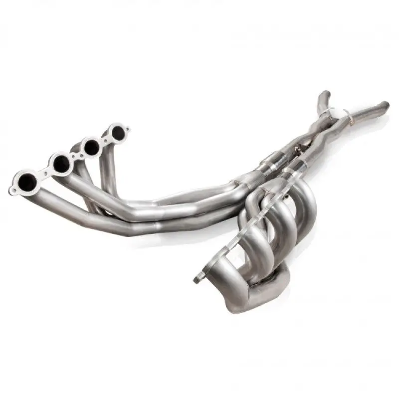 Stainless Works Long-Tube Headers With X-Pipe For 2009–2013 C6 Corvette – 1-7/8" Primaries, 3" Collectors, High-Flow Catalytic Converters 1