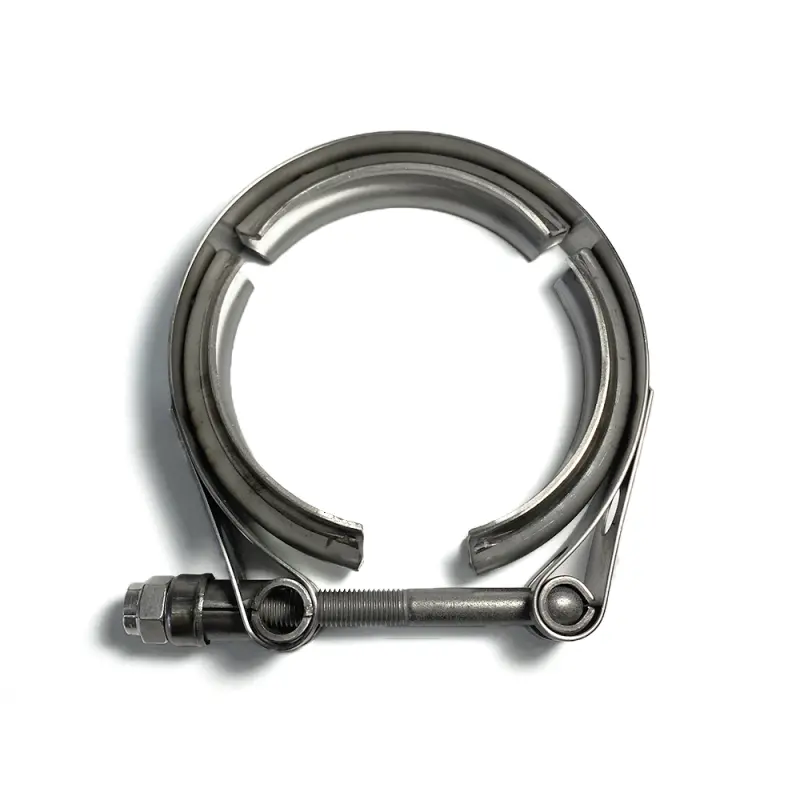 Ticon Industries 3.5-Inch Stainless Steel V-Band Clamp For High-Performance Exhaust Systems 1
