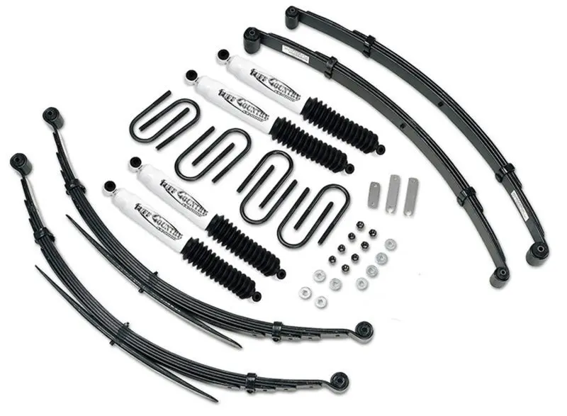 Tuff Country 2-Inch Heavy-Duty Lift Kit For 1969–1972 Chevy Blazer 4X4 – Includes 52-Inch Rear Springs (Sx8000) 1